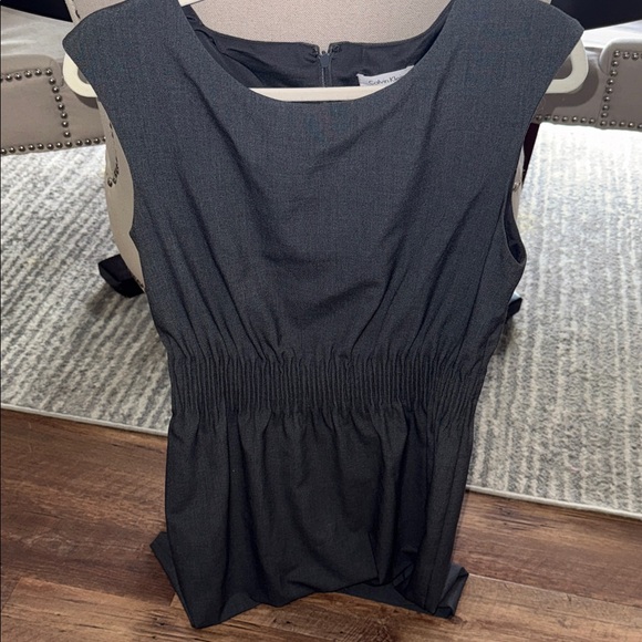 Calvin Klein Dark Gray Midi Dress - Picture 4 of 7